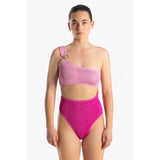 CLEONIE SCALLOP MAILLOT One Piece ONE SIZE / BLOSSOM MAGENTA