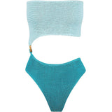 CLEONIE SWELL MAILLOT MULTI One Piece ONE SIZE / SKY TEAL