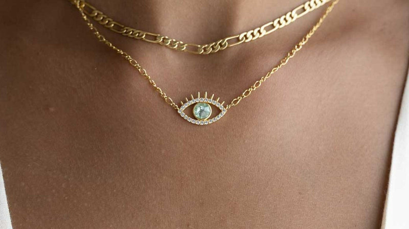 Cult of Sun Cult of Sun | Evil Eye Necklace | Single Necklace
