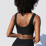Montce Montce | Black Crochet Kim Variation Bikini Top Bikini Top