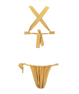 PARAMIDONNA | Designed Swimwear and Beachwear Paramidonna | TWO PIECE BIKINI ANNA GOLD Bikini Set