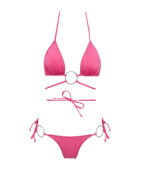 PARAMIDONNA | Designed Swimwear and Beachwear Paramidonna | TWO PIECE BIKINI CINDY FUCHSIA Bikini Set