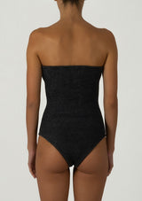 PARAMIDONNA | Emotional and cool swimwear and beachwear brand ONE PIECE FRIDA BLACK Onesize