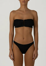 PARAMIDONNA | Emotional and cool swimwear and beachwear brand Paramidonna | FRIDA BLACK Bikini Set Onesize