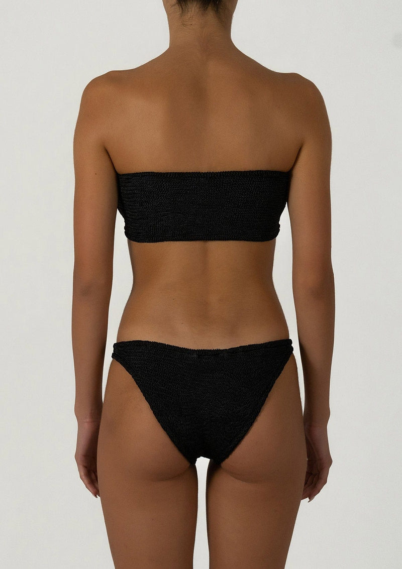 PARAMIDONNA | Emotional and cool swimwear and beachwear brand Paramidonna | FRIDA BLACK Bikini Set Onesize