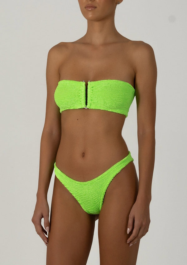 PARAMIDONNA | Emotional and cool swimwear and beachwear brand Paramidonna | FRIDA LIME Bikini Set Onesize