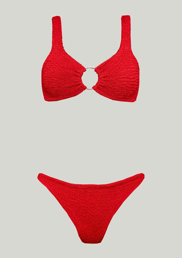 PARAMIDONNA | Emotional and cool swimwear and beachwear brand Paramidonna | IRINA STRAWBERRY Bikini Set Onesize