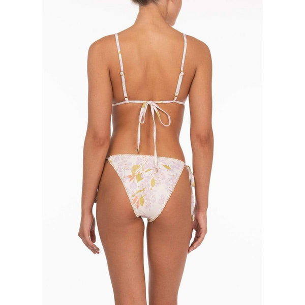 Peony Swimwear Wisteria String Triangle Bikini Top Tops