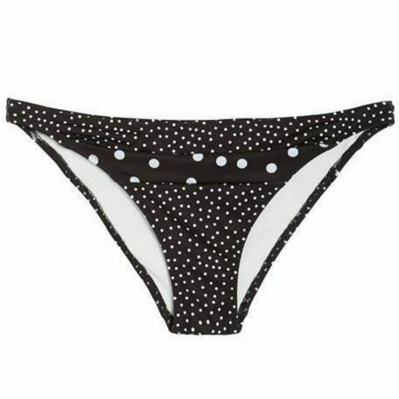 Solid & Striped The Brooke Bottom - Polka Dot bikini tops